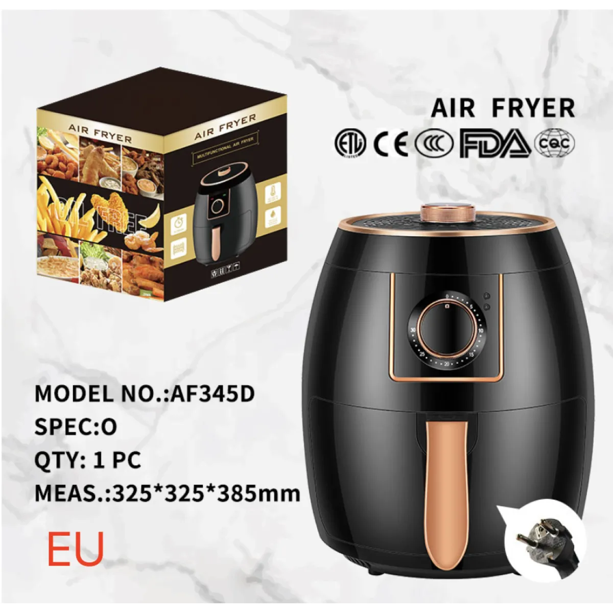 5.5L Smart Air Fryer Deluxe