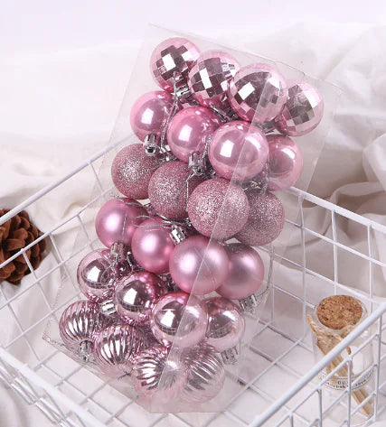 Holiday Safe 4cm Tree Bauble Set