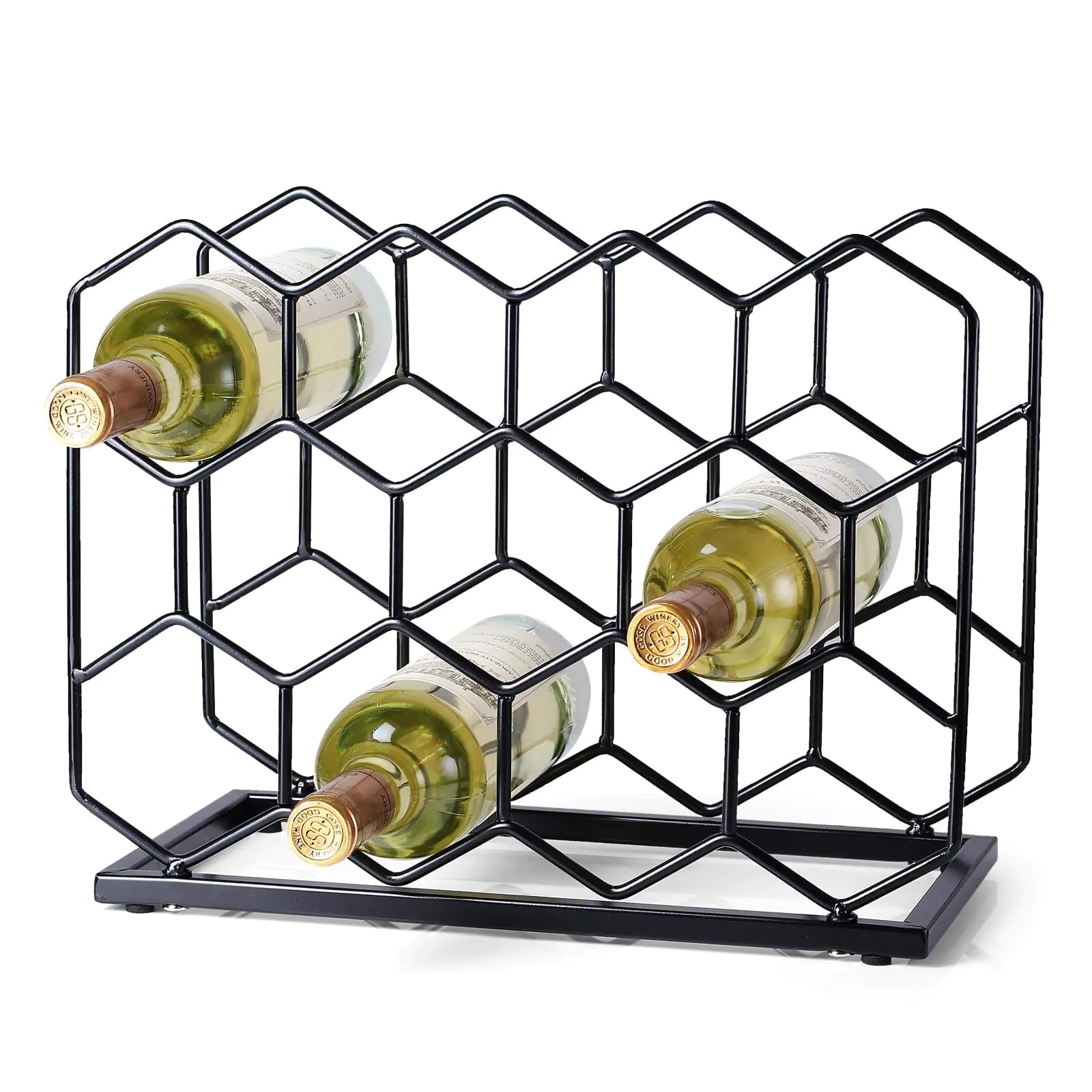 GeoGold 14-Bottle Countertop Wine Rack