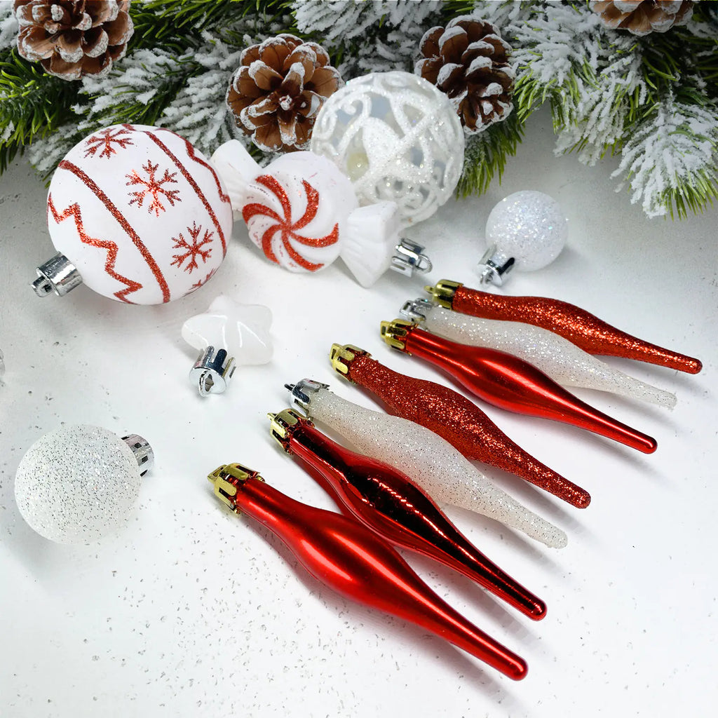 73pc Holiday Candy Ornament Collection