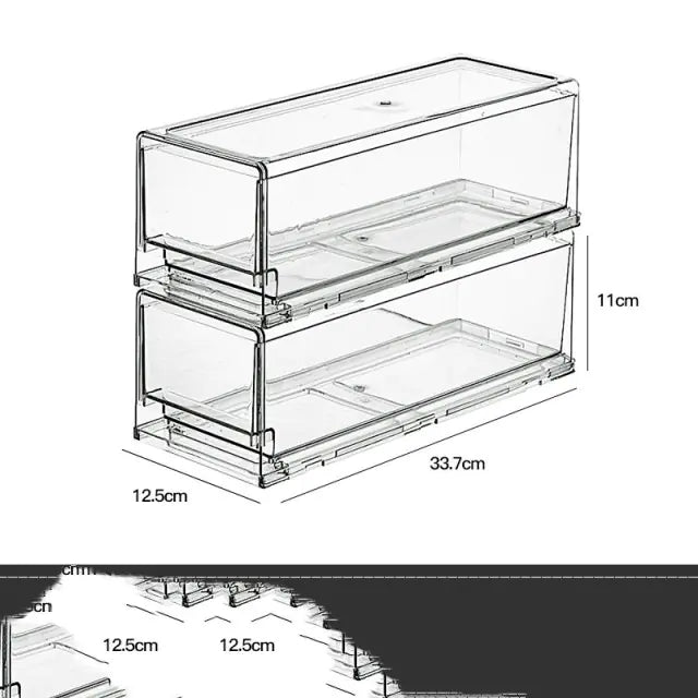 Fridge Side Compartment Organizer