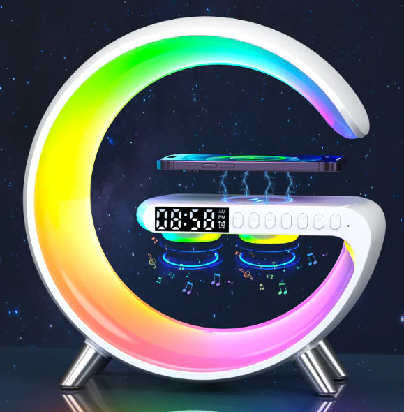 Ambient Sound Bluetooth Speaker Clock 