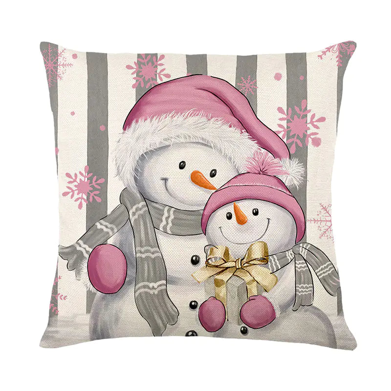 Festive Home Charm Christmas Pillowcase
