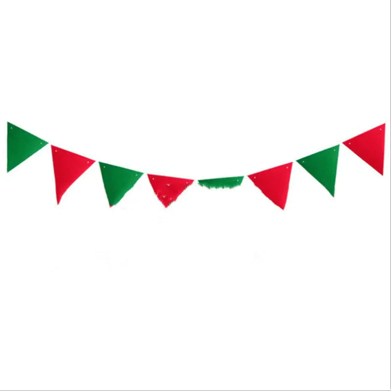 Festive Christmas Pennant Garland