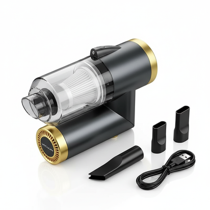 Portable Wireless Car Vacuum Cleaner - Mini Strong Suction