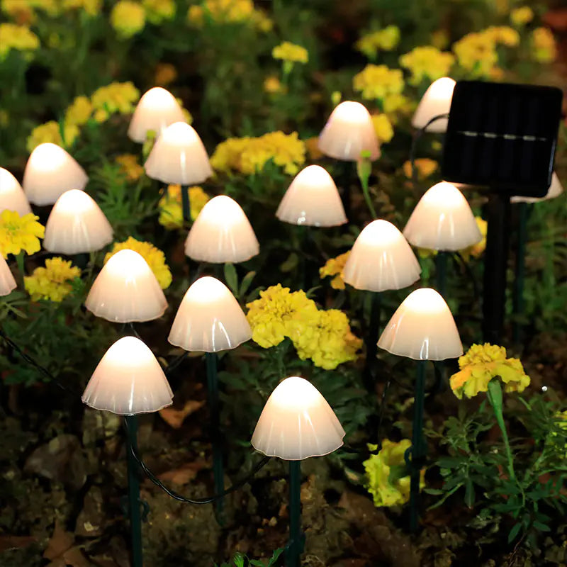 Solar Magic Mushroom Garden Lights