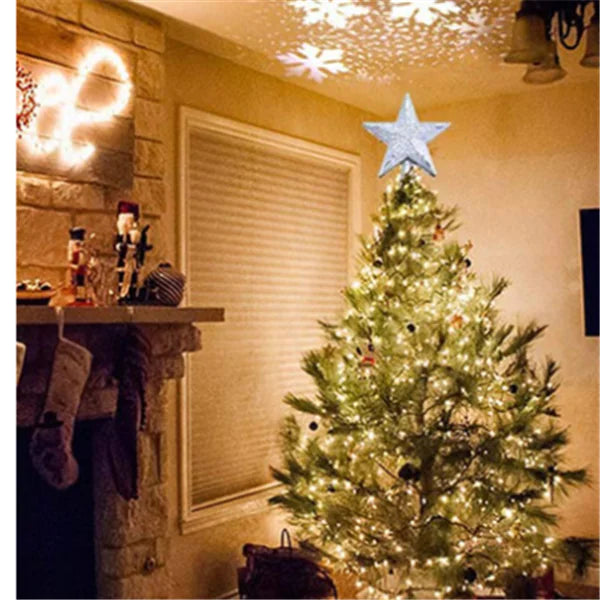 Radiant Star LED Christmas Tree Topper