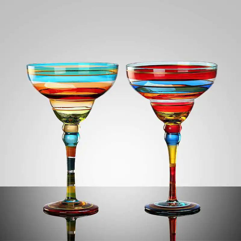 Artistic Party Margarita Glasses